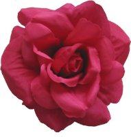Заколка цветок Роза 12 см