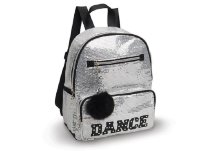 Рюкзак с серебристыми пайетками от DansBagz