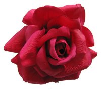Заколка цветок Роза 11 см