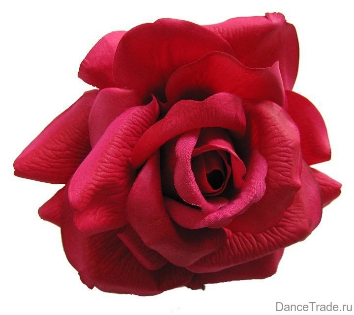 Заколка цветок Роза 11 см
